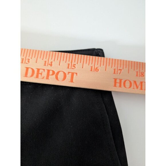 St John Sport Pants Womens Size 14 Black Straight Leg Career Business Classic - Picture 10 of 13